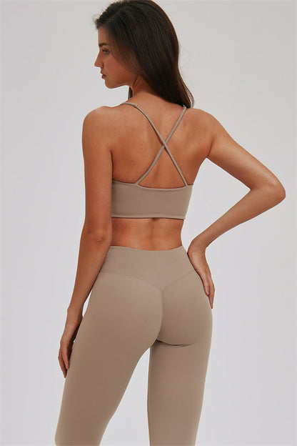 The Kinetic Cross Back Sports Bra