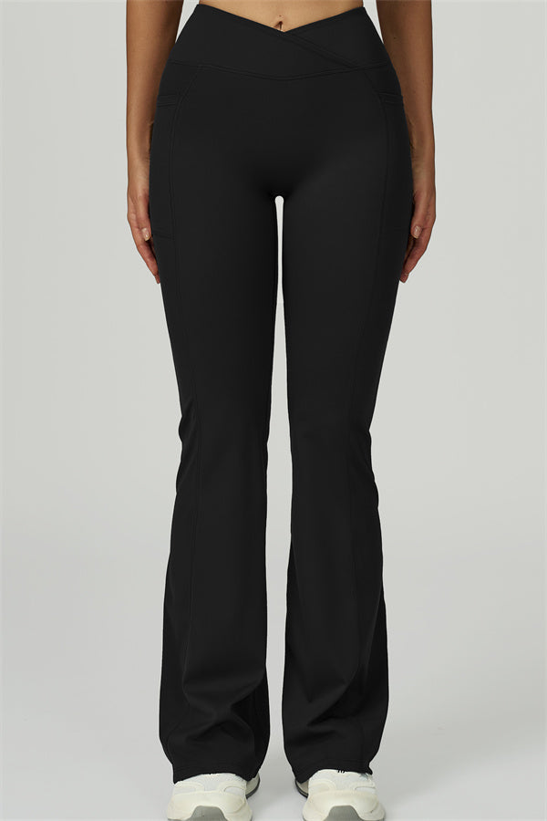 The Flourish Crop Tank Flared Leggings 2-Piece Set