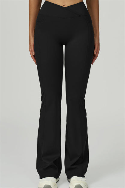 The Flourish Crop Tank Flared Leggings 2-Piece Set