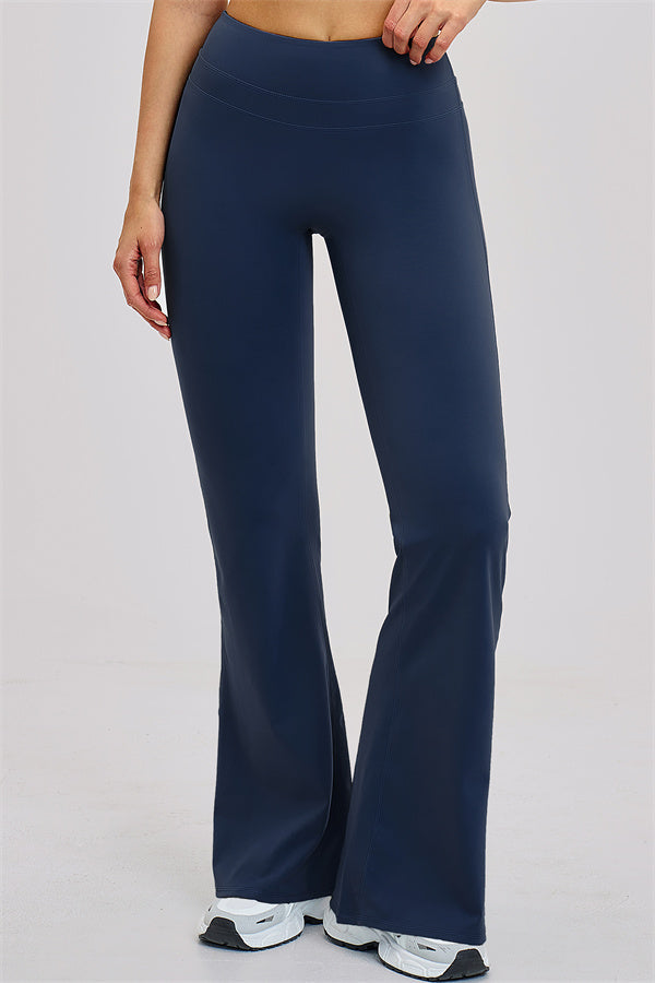 The Stride Crop Top Flared Leggings 2-Piece Set