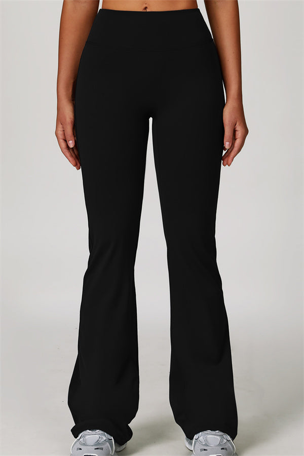 The Surge Halter Crop Top Flared Leggings 2-Piece Set