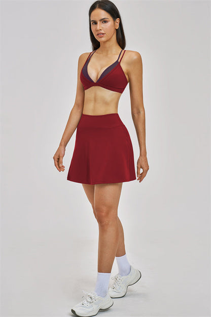 The Seraphine Layered V Sports Bra