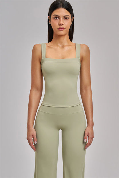 The Swoon Tank Top Flared Leggings 2-Piece Set