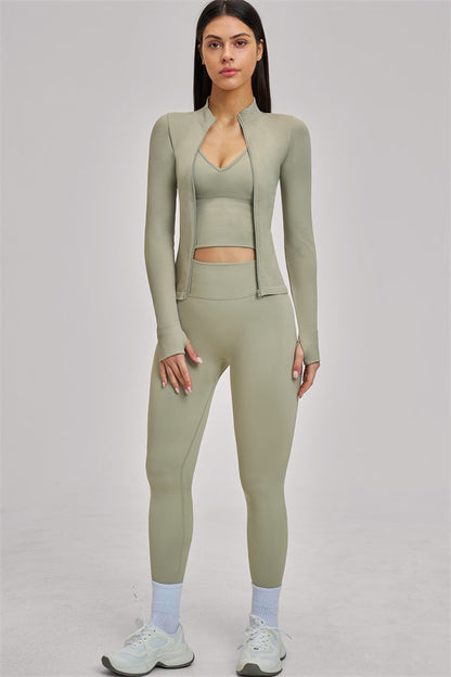 The Vision Jacket Tank Top Leggings 3-Piece Set