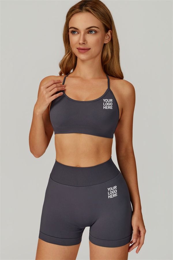 Custom Nova Sports Bra Shorts 2-Piece Set