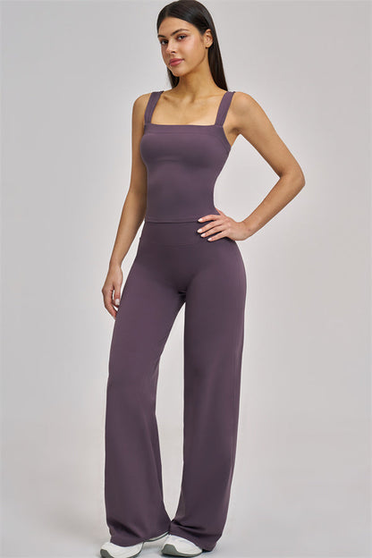 The Swoon Tank Top Flared Leggings 2-Piece Set