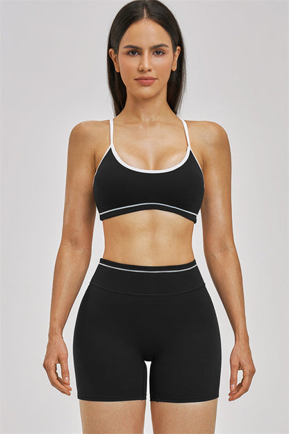 The Unbound Sports Bra Shorts 2-Piece Set