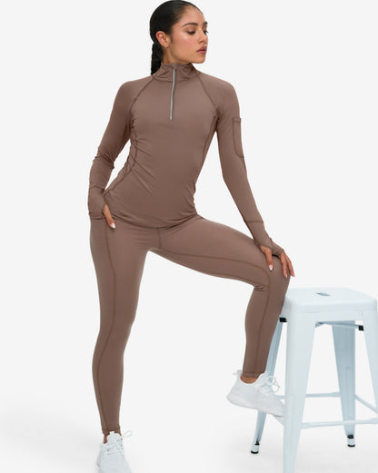 WOMEN'S COMPRESSION LONG LEGGINGS (6207)