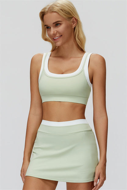 The Canyon Sports Bra Skirt 2-Piece Set