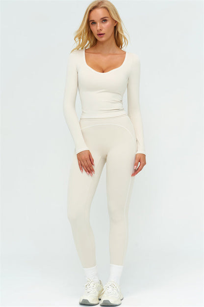 The Amara Long Sleeve T-shirt Leggings 2-Piece Set