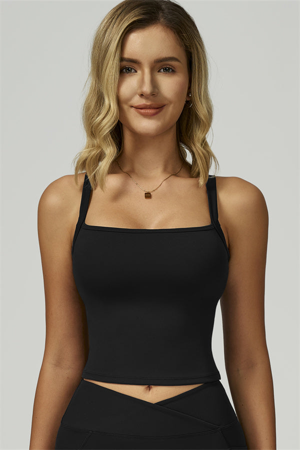 The Flourish Crop Tank Shorts 2-Piece Set