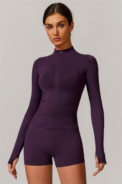 The Nova Luxe Jacket Shorts 2-Piece Set
