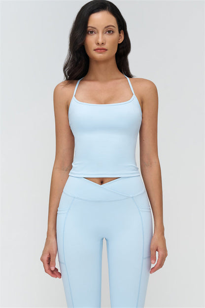 The BoldFit Crop Top Leggings 2-Piece Set