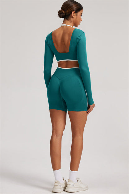 The Elevate Long Sleeve Crop top