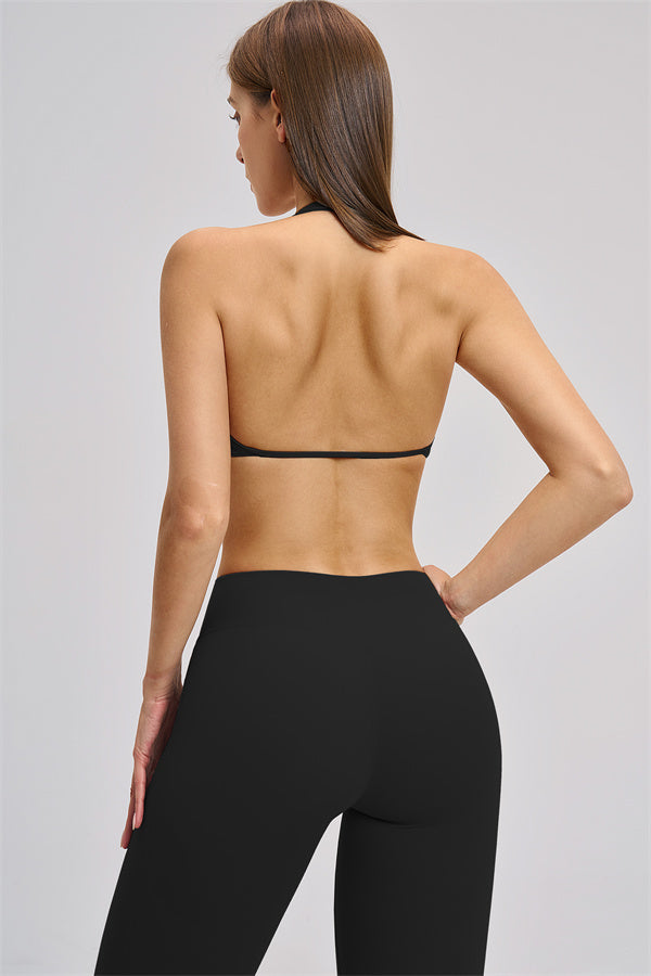 The Zestful Sports Bra Flared Leggings 2-Piece Set