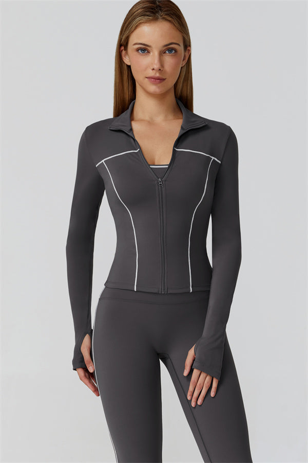 The Venus Zip Top Leggings 2-Piece Set