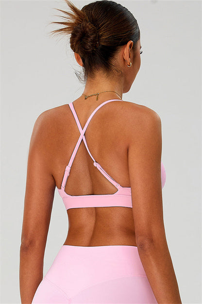 The Ember Sports Bra Crop Top Shorts 3-Piece Set