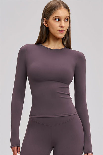 The Dynamic Long Sleeve T-shirt Straight Leg Pants 2-Piece Set