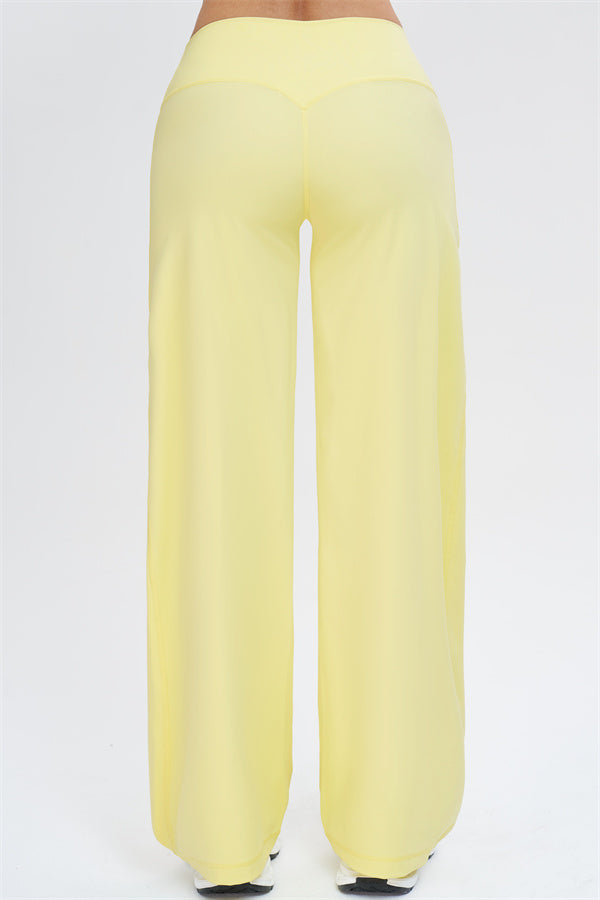 The Stride Crop Top Straight Leg Pants 2-Piece Set