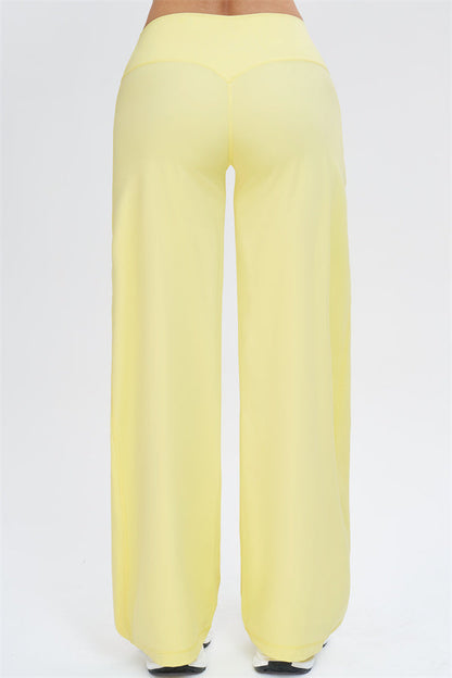 The Stride Crop Top Straight Leg Pants 2-Piece Set