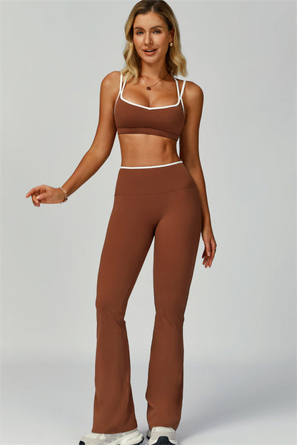 The Quest Sports Bra Flared Leggings 2-Piece Set