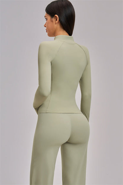 The Swoon Jacket Tank Top Flared Leggings 3-Piece Set
