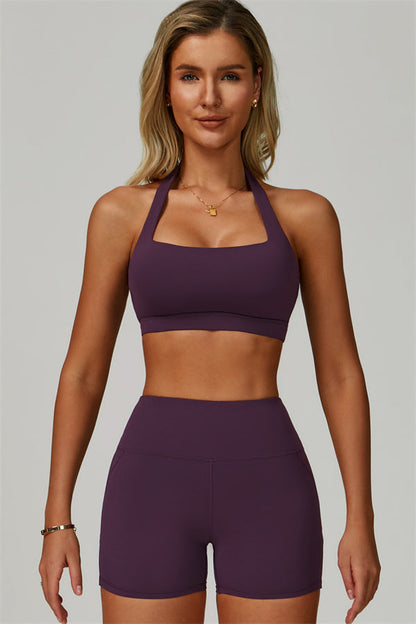 The Bold Halter Sports Bra