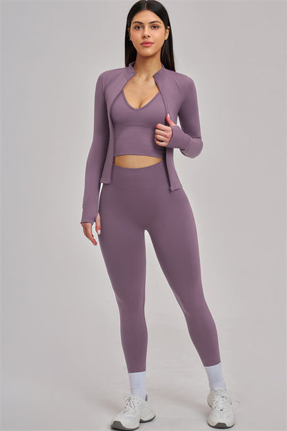 The Vision Jacket Tank Top Leggings 3-Piece Set