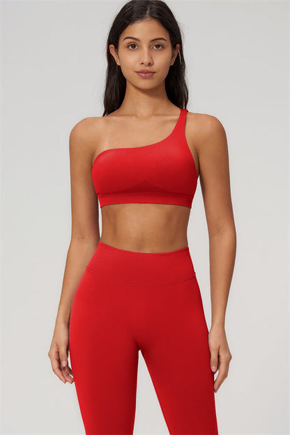 The Empower One-Shoulder Sports Bra Leggings 2-Piece Set