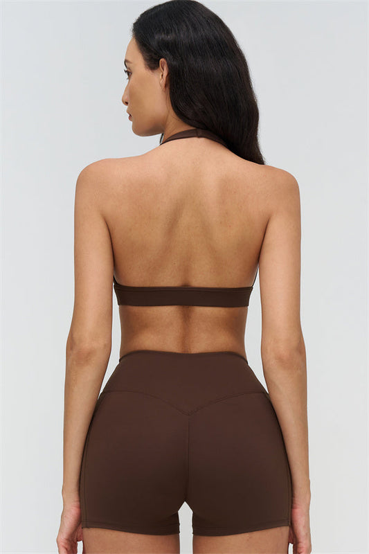 The BoldFit Sports Bra Shorts 2-Piece Set