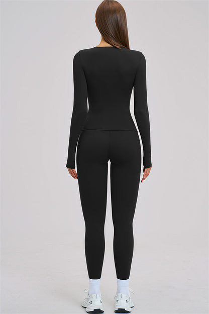 The Dynamic Long Sleeve T-shirt Leggings 2-Piece Set