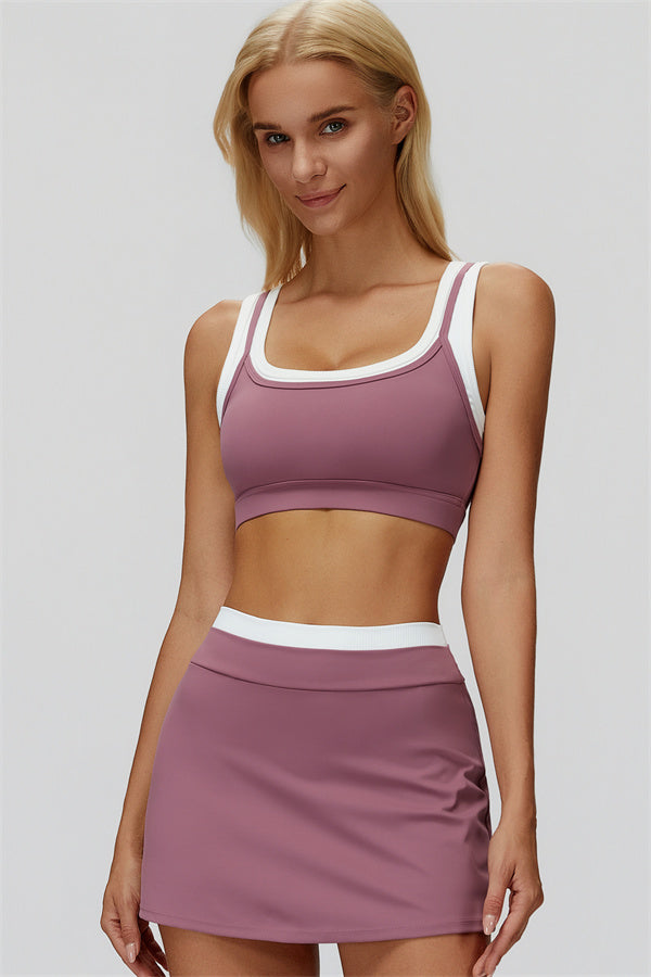 The Canyon Sports Bra Skirt 2-Piece Set