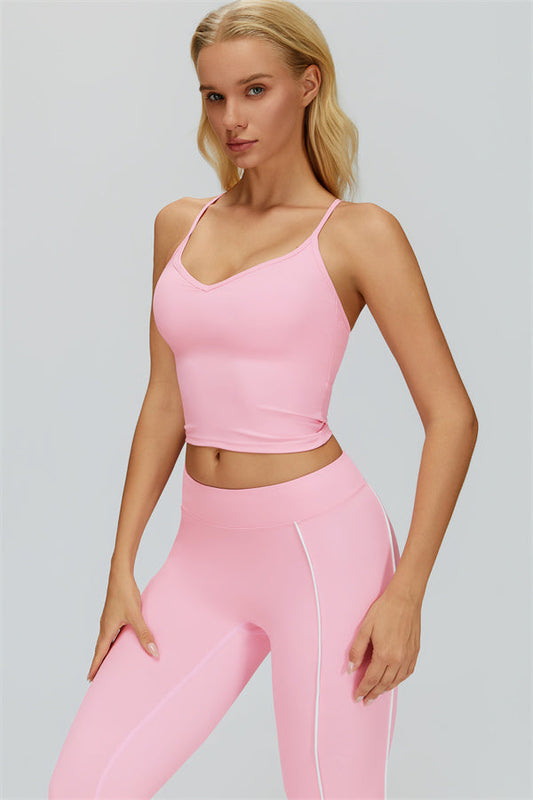The Whisper Crop Top Leggings 2-Piece Set