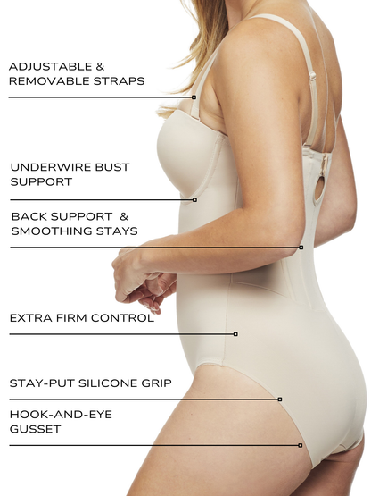 Shape Away® Strapless Shaping Bodysuit