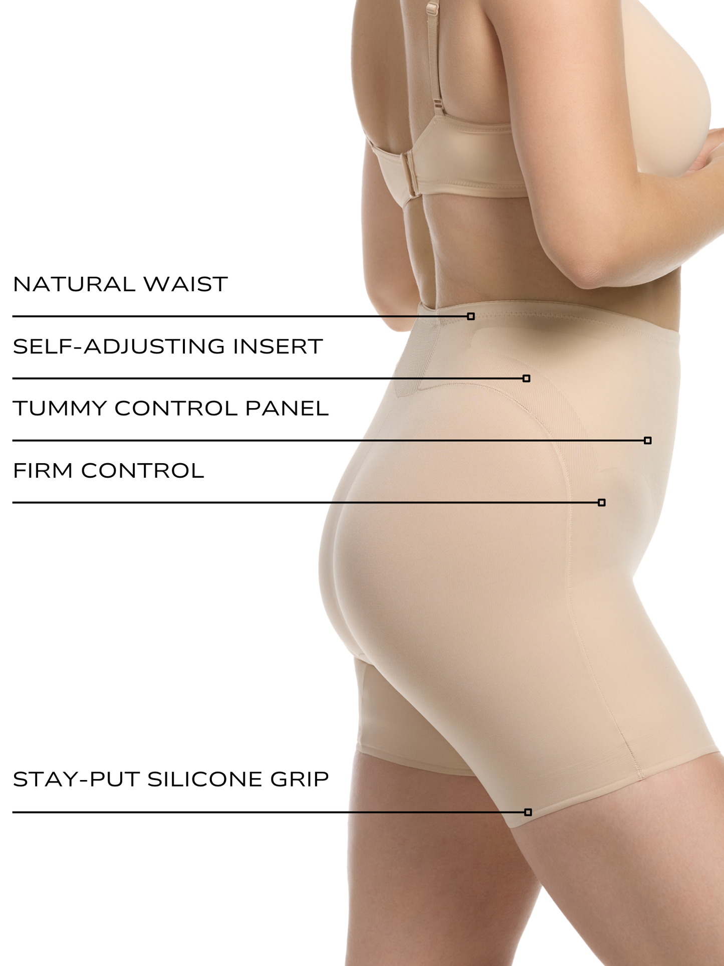 adJUST Perfect® Mid-Thigh Shaping Short