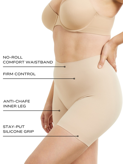 Sleek Essentials Mid-Thigh Shaping Short