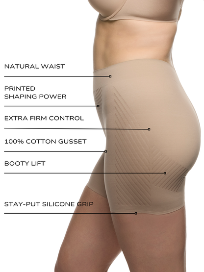 Iconic Core® Mid-Thigh Booty Lift Shaping Short