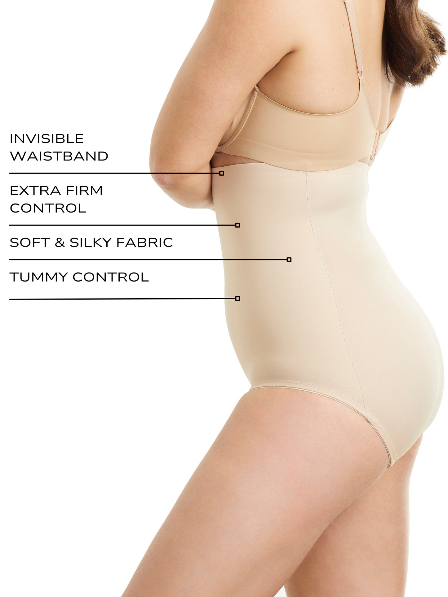 Soft & Comfortable High-Waist Shaping Brief