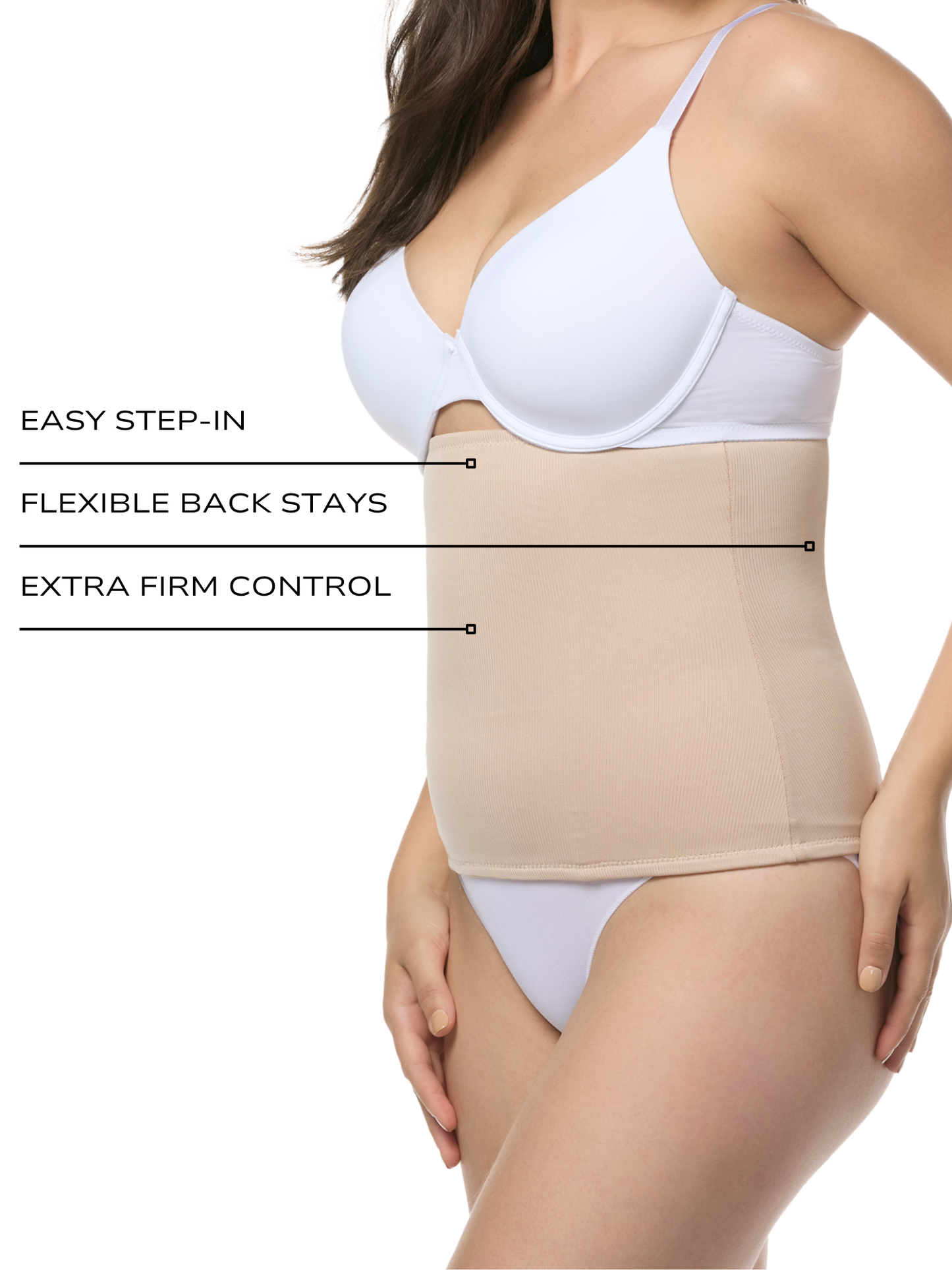 No Visible Lines Step-In Waist Cincher
