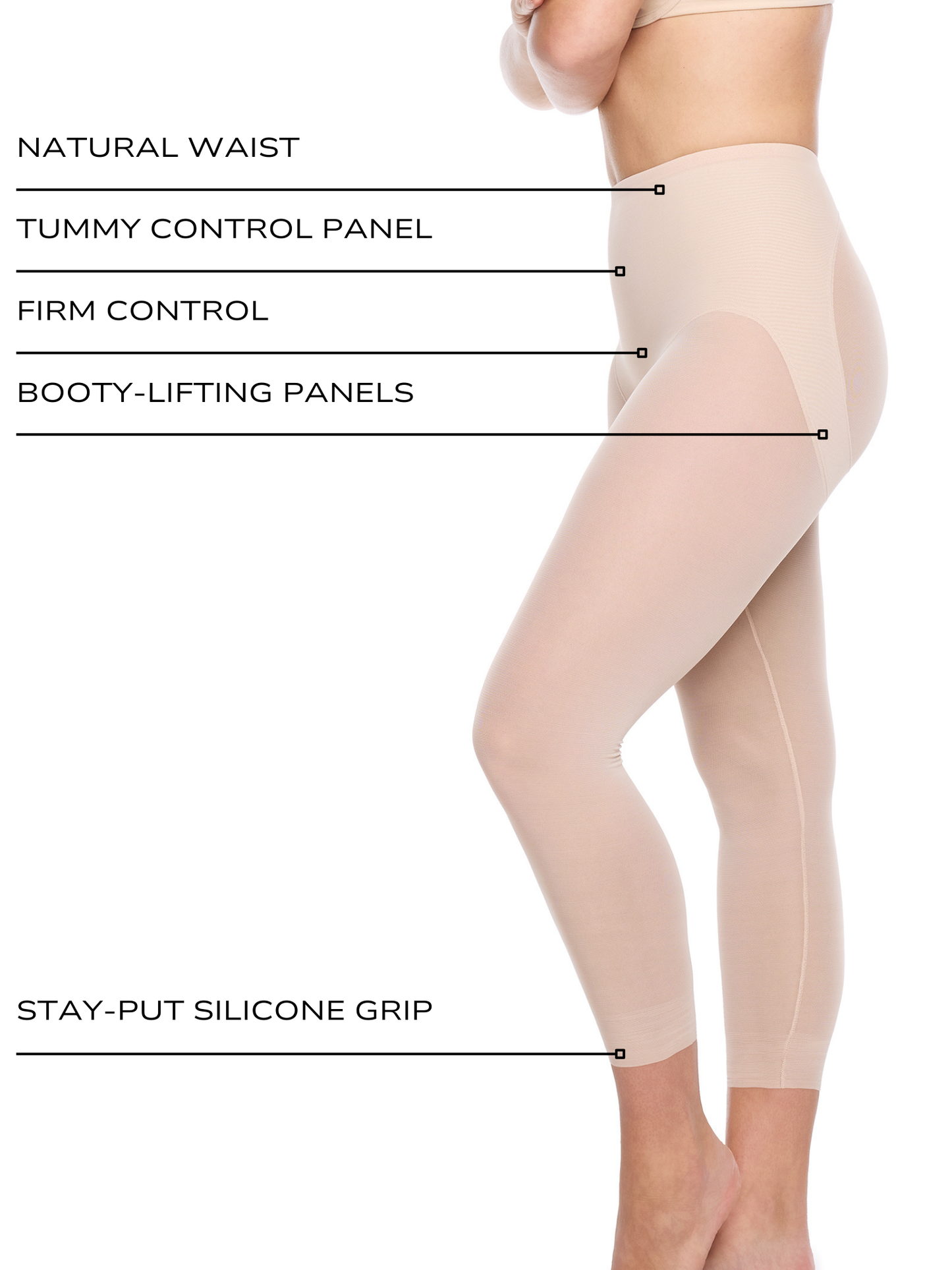 Booty Lift Sheer Shaping Leggings