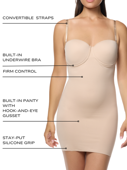 Luxe Shaping® Strapless Shaping Slip