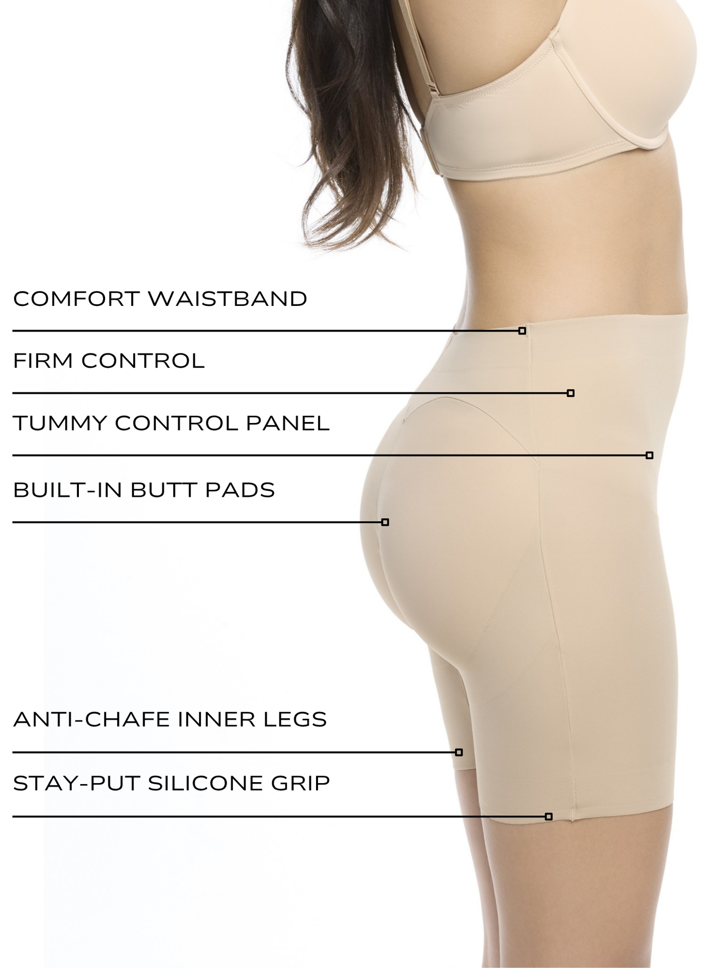 Bum Believable Padded Shaping Short