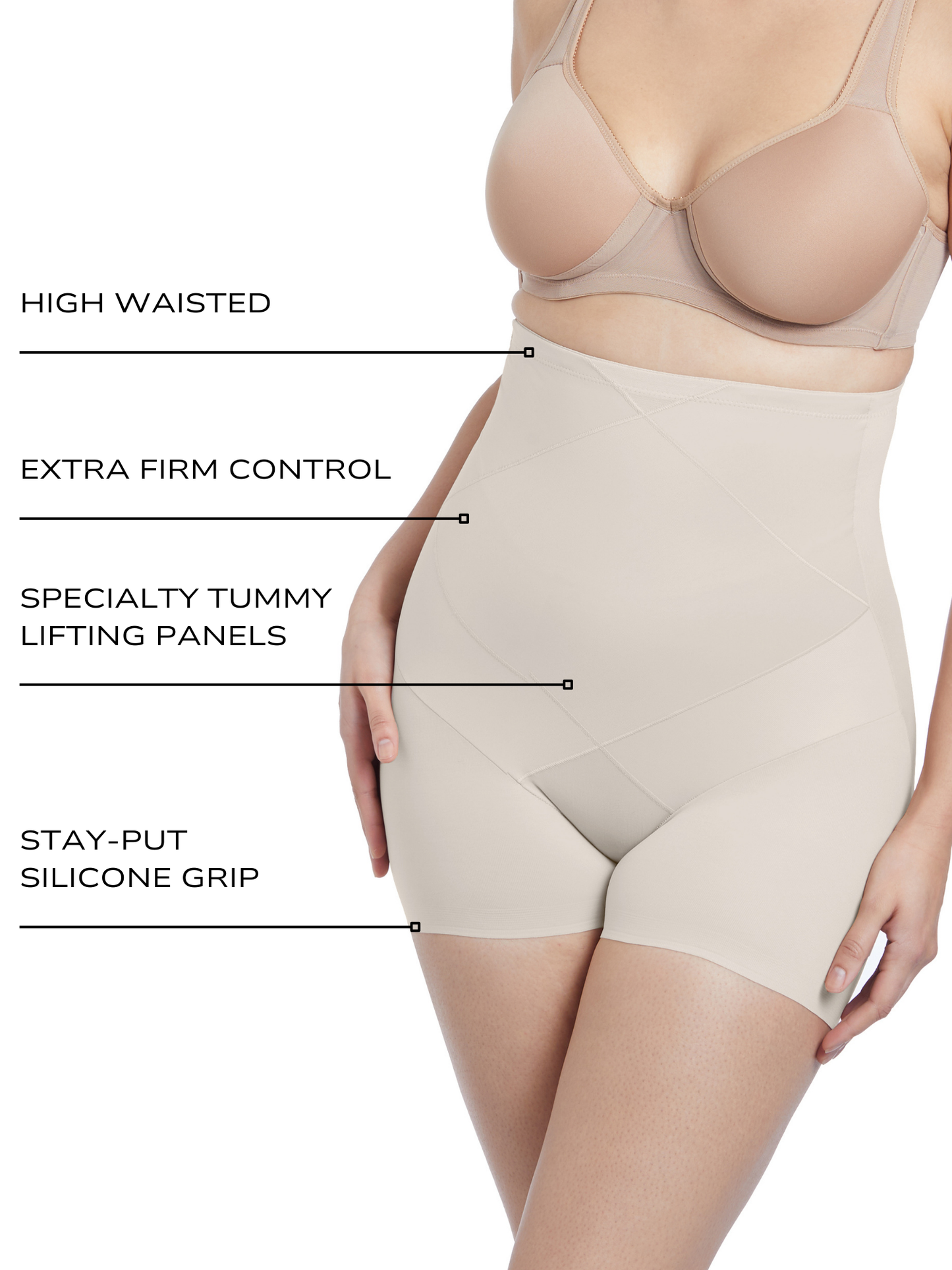 Tummy Tuck High-Waist Shaping Boyshort