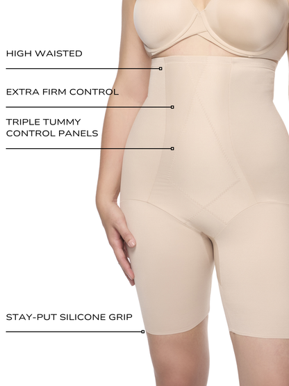 Triple Panel High-Waist Thigh Slimmer
