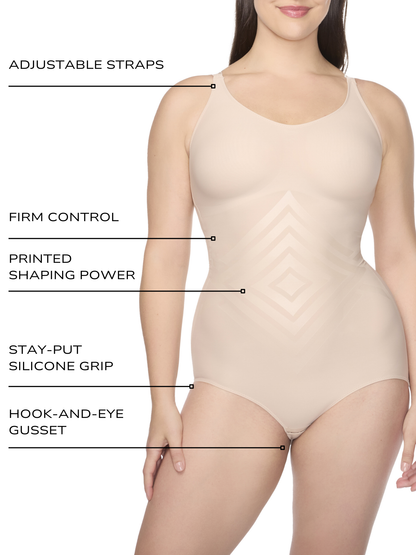 Shaping Bodysuit with LYCRA FitSense® print technology