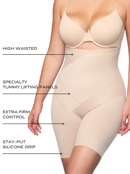 Tummy Tuck High-Waist Thigh Slimmer