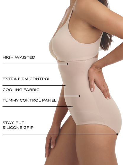 Cooling High-Waist Shaping Brief