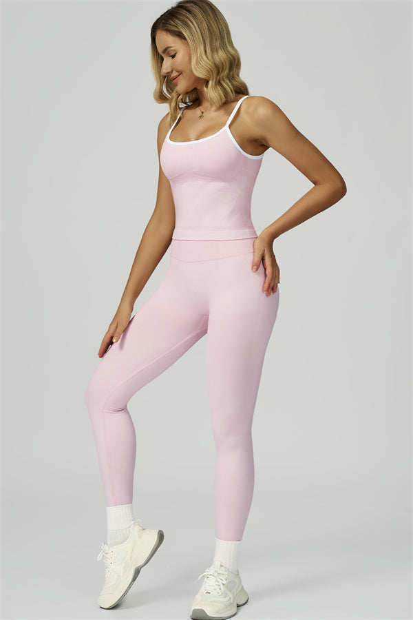 The Prime Line Crop Top Leggings 2-Piece Set