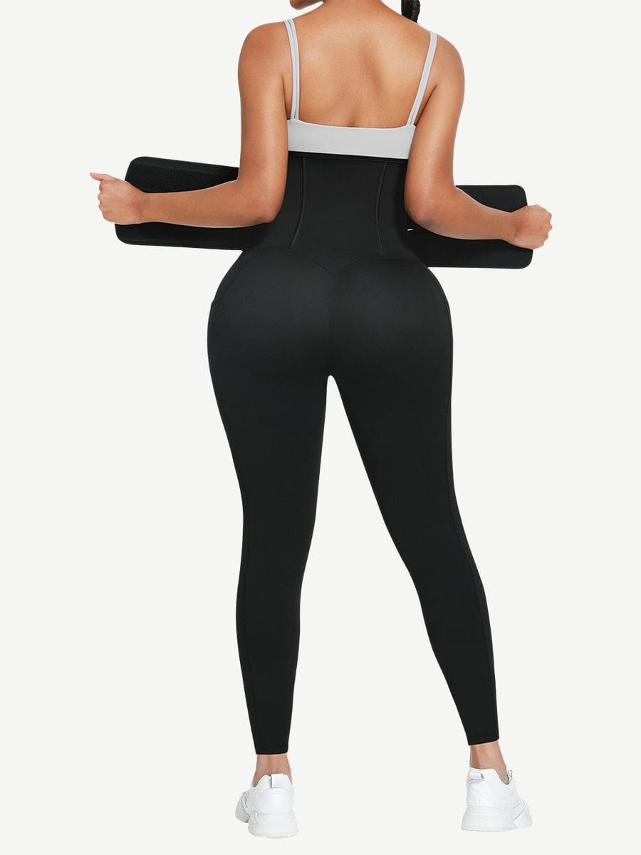 Butt-Lifting Hook-Waist Pocket Yoga Leggings