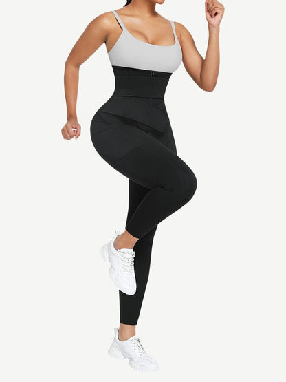 Butt-Lifting Hook-Waist Pocket Yoga Leggings